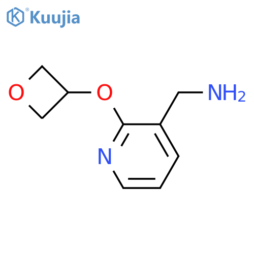 (2-(Oxetan-3-yloxy)pyridin-3-yl)methanamine structure