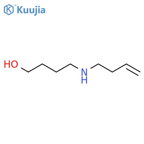 4-(But-3-en-1-ylamino)butan-1-ol structure