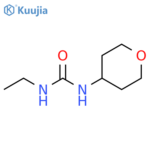 3-ethyl-1-(oxan-4-yl)urea structure