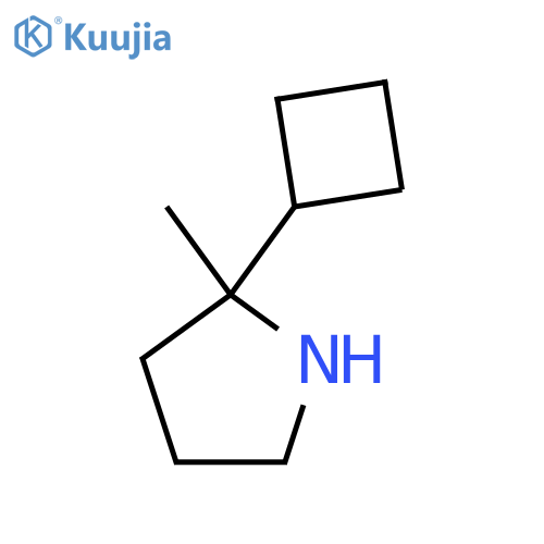 2-Cyclobutyl-2-methylpyrrolidine structure