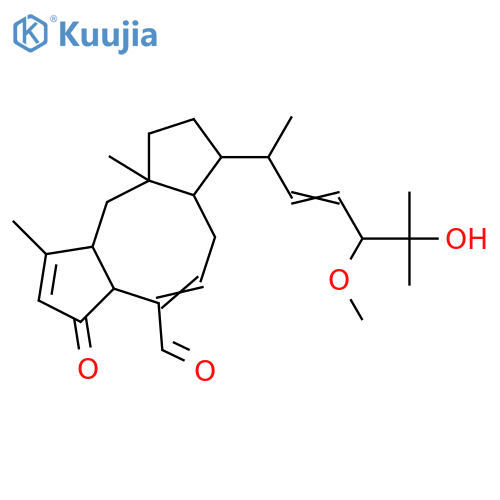 18,19-Dihydroxy-5-oxo-3,7,16-ophiobolatrien-21-al; (6α,16Z,18ξ)-form, 18-Me ether structure
