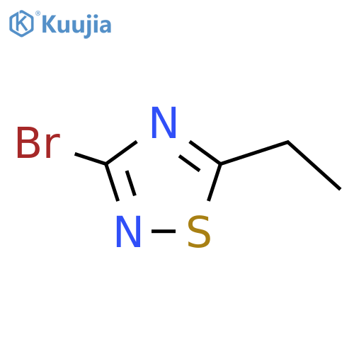 3-bromo-5-ethyl-1,2,4-thiadiazole structure