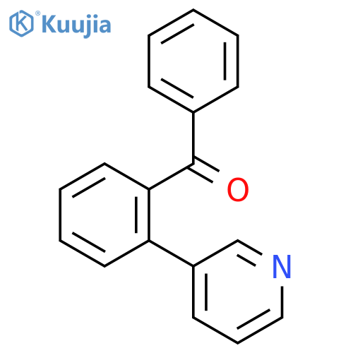 Methanone,phenyl[2-(3-pyridinyl)phenyl]- structure