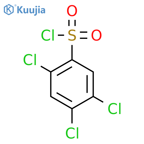 2,4,5-Trichloro-benzenesulfonyl chloride structure