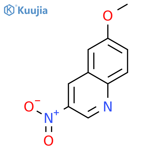 6-Methoxy-3-nitroquinoline structure