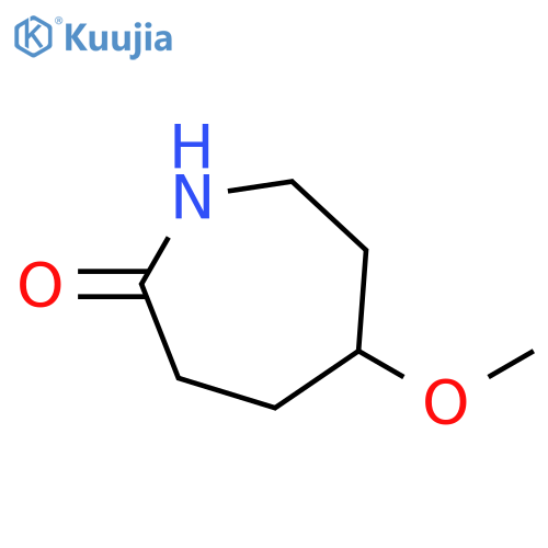 5-Methoxyazepan-2-one structure