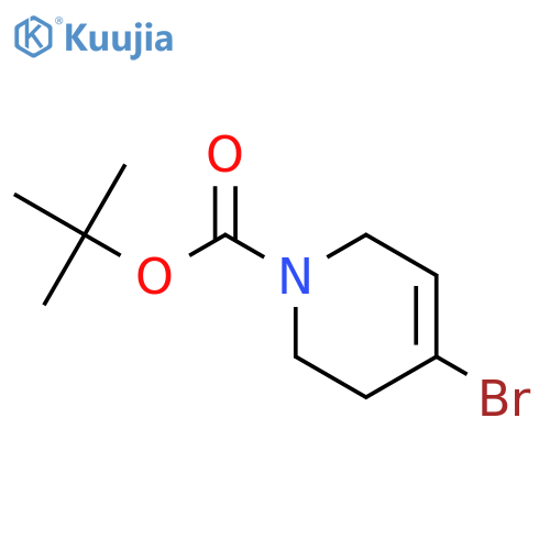 tert-butyl 4-bromo-1,2,3,6-tetrahydropyridine-1-carboxylate structure