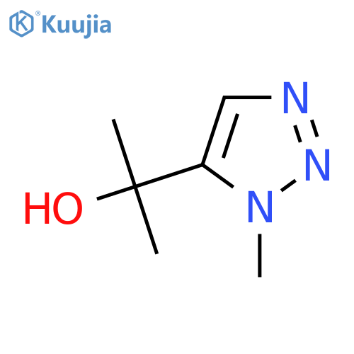 2-(1-methyl-1H-1,2,3-triazol-5-yl)propan-2-ol structure