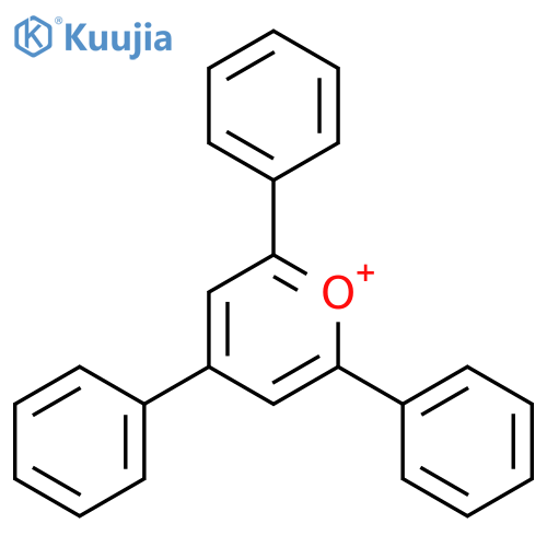 Pyrylium, 2,4,6-triphenyl- structure