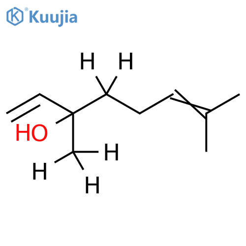 Linalool-D5 structure