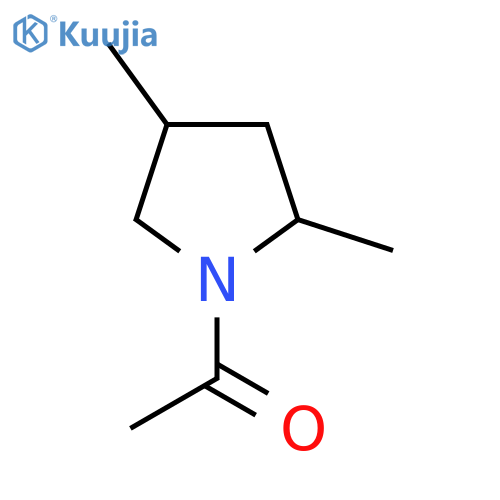 1-(2,4-Dimethylpyrrolidin-1-yl)ethan-1-one structure