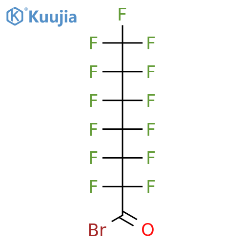 Heptanoyl bromide,2,2,3,3,4,4,5,5,6,6,7,7,7-tridecafluoro- structure