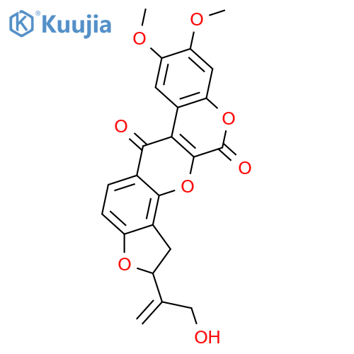 Amorphigenin; 6a,12a-Didehydro, 6-oxo structure