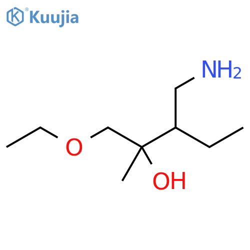 2-Pentanol, 3-(aminomethyl)-1-ethoxy-2-methyl- structure