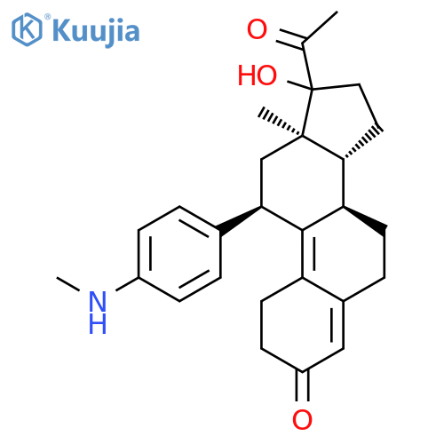 N-Desmethyl Ulipristal structure