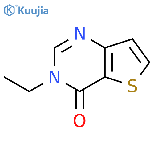 3-ethyl-3H,4H-thieno[3,2-d]pyrimidin-4-one structure