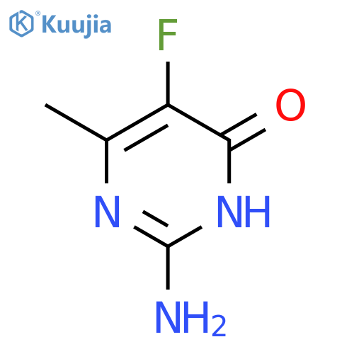 4(3H)-Pyrimidinone,2-amino-5-fluoro-6-methyl- structure