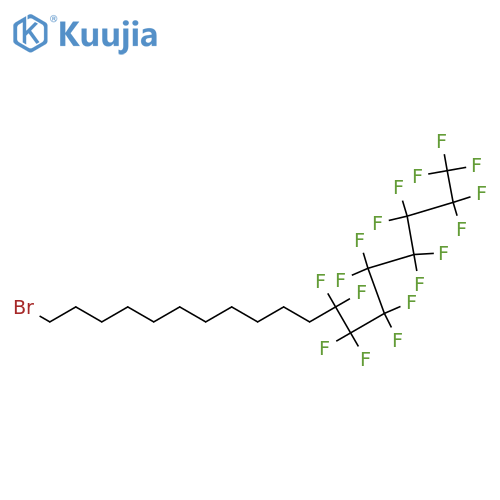 19-Bromo-1,1,1,2,2,3,3,4,4,5,5,6,6,7,7,8,8-heptadecafluorononadecane structure