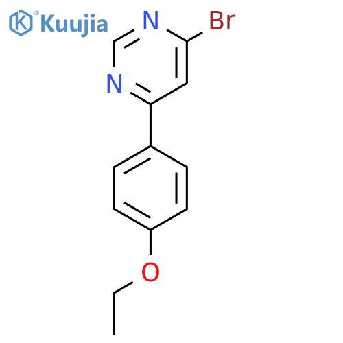 4-Bromo-6-(4-ethoxyphenyl)pyrimidine structure
