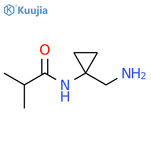 Propanamide, N-[1-(aminomethyl)cyclopropyl]-2-methyl- structure