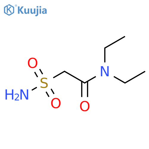 N,N-diethyl-2-sulfamoylacetamide structure