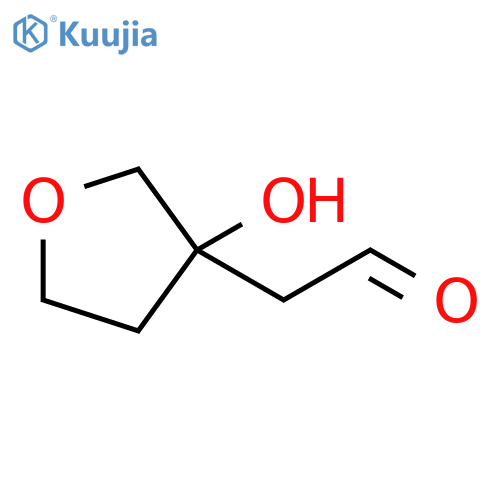 3-Furanacetaldehyde, tetrahydro-3-hydroxy- structure