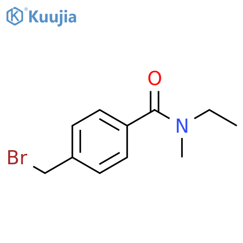4-(Bromomethyl)-N-ethyl-N-methyl-benzamide structure