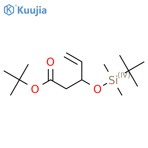 tert-Butyl 3-((tert-butyldimethylsilyl)oxy)pent-4-enoate structure