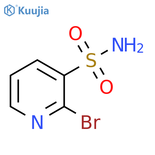 2-bromopyridine-3-sulfonamide structure