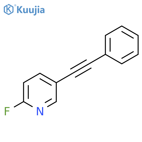 2-Fluoro-5-phenylethynylpyridine structure