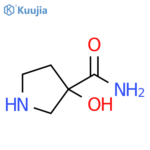 3-hydroxypyrrolidine-3-carboxamide structure