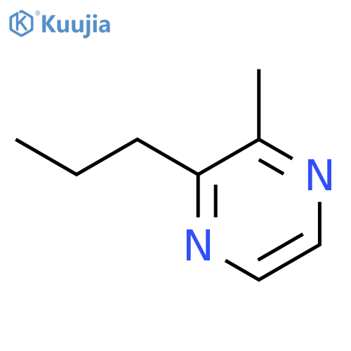2-Methyl-3-propyl-pyrazine structure