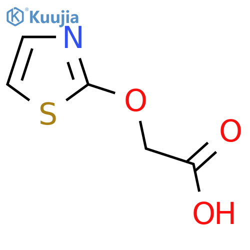 2-(1,3-thiazol-2-yloxy)acetic acid structure