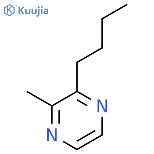 2-Butyl-3-methylpyrazine structure