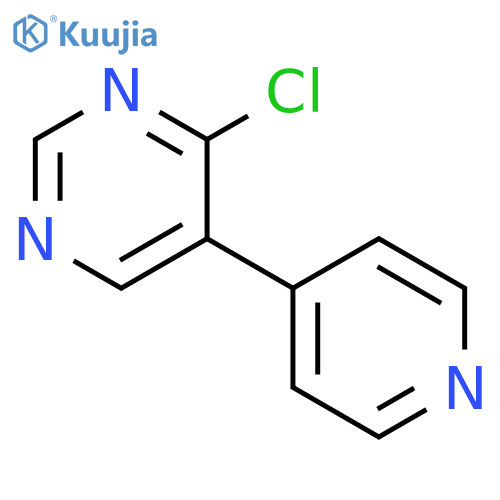 4-CHLORO-5-(PYRIDIN-4-YL)PYRIMIDINE structure