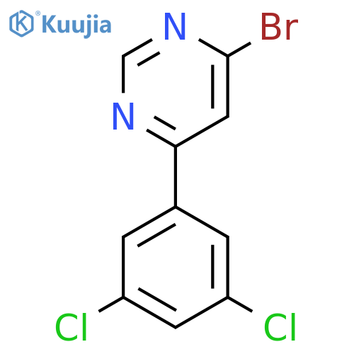 4-Bromo-6-(3,5-dichlorophenyl)pyrimidine structure