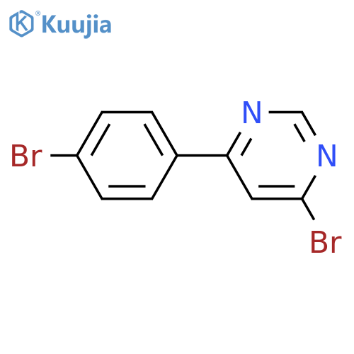 4-Bromo-6-(4-bromophenyl)pyrimidine structure