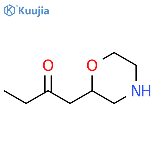 2-Butanone,1-(2-morpholinyl)- structure