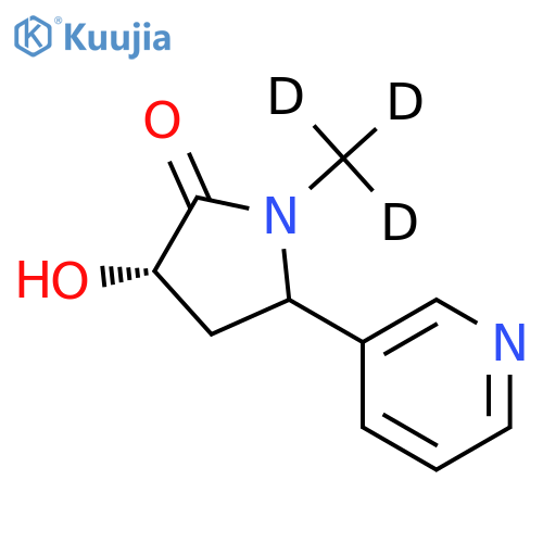 rel-trans-3'-Hydroxy Cotinine-d3 (Racemic Mixture) structure