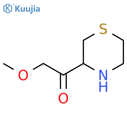 2-Methoxy-1-(thiomorpholin-3-yl)ethan-1-one structure