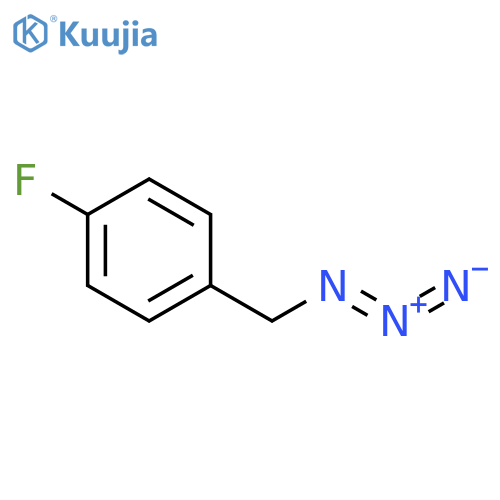 1-(Azidomethyl)-4-fluorobenzene structure