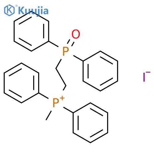Phosphonium, [2-(diphenylphosphinyl)ethyl]methyldiphenyl-, iodide structure