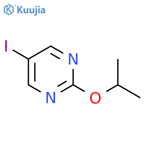5-iodo-2-(propan-2-yloxy)pyrimidine structure