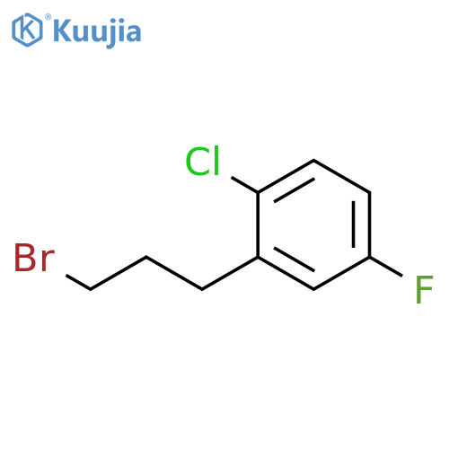 1-(3-Bromopropyl)-2-chloro-5-fluorobenzene structure