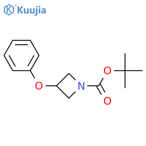 tert-Butyl 3-phenoxyazetidine-1-carboxylate structure