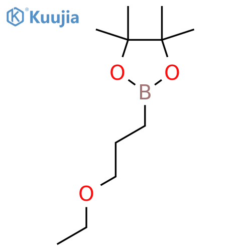 2-(3-Ethoxypropyl)-4,4,5,5-tetramethyl-1,3,2-dioxaborolane structure