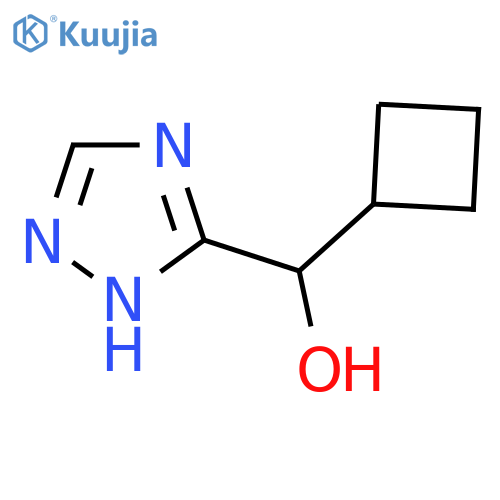 cyclobutyl(4H-1,2,4-triazol-3-yl)methanol structure