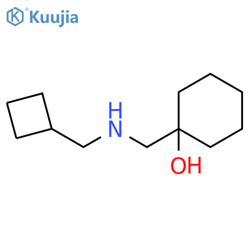 1-{cyclobutyl(methyl)aminomethyl}cyclohexan-1-ol structure