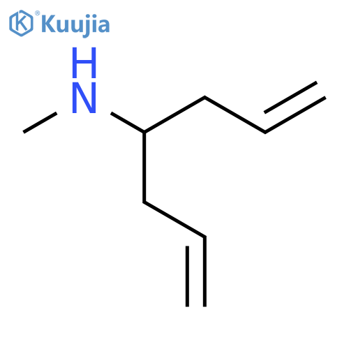 (Hepta-1,6-dien-4-yl)(methyl)amine structure