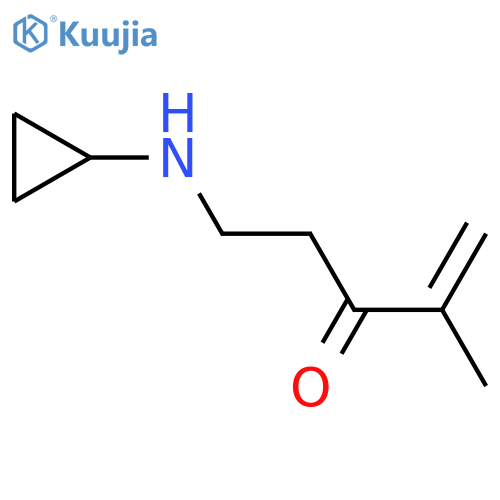 5-(Cyclopropylamino)-2-methylpent-1-en-3-one structure